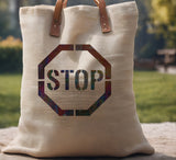 Stop Sign Stencil (590)