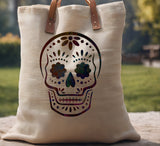 Sugar Skull Day Of The Dead Dia De Muertos Stencil (591)