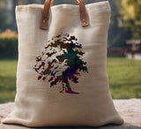 Tree Oak Stencil (598)