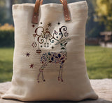 Christmas Reindeer Holiday Ornaments Stencil (628)