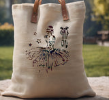 Ballerina Ballet Dance Girl Tutu Stencil (629)