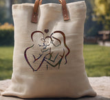 Couple Baby Heart Family NewBorn Love Heart Stencil (639)