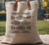 Illusion Pattern Lines Stencil (642)