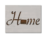 Colorado State Home Love Stencil (672)