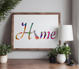 Delaware State Home Love Stencil (674)