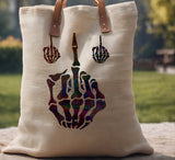 Skeleton Hand Finger Halloween Custom Stencil (67)