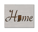 Indiana State Home Love Stencil (680)