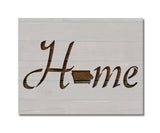Iowa State Home Love Stencil (681)