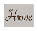 Minnesota State Home Love Stencil (689)