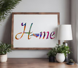 North Carolina State Home Love Stencil (699)