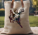 Buck White-Tailed Deer Hunting Custom Stencil (6)