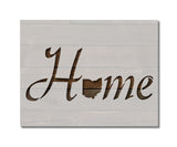 Ohio State Home Love Stencil (701)
