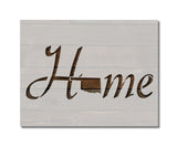 Oklahoma State Home Love Stencil (702)