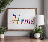 Vermont State Home Love Stencil (711)