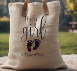 It's a Girl Baby Gender Reveal  Stencil (727)