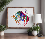 Taurus Zodiac Astrology Sign Symbol Stencil (732)