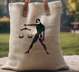 Libra Zodiac Astrology Sign Symbol Stencil (737)