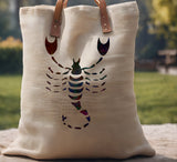 Scorpio Zodiac Astrology Sign Symbol Stencil (738)