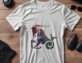 Capricorn Zodiac Astrology Sign Symbol Stencil (740)