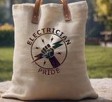 Electrician Pride Stencil (742)