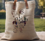 Horse Horses Mare Stud Stallion Equine Stencil (748)