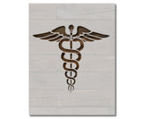 Paramedic Medical EMS Nursing Symbol Sign Stencil (752)