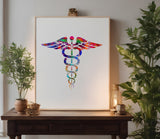 Paramedic Medical EMS Nursing Symbol Sign Stencil (752)