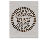 US American Legion War Veteran Stencil (756)