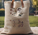 Flowers Floral Roses Flower Pattern 3 Stencil (759)