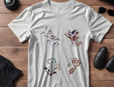 Flowers Floral Roses Flower Pattern 6 Stencil (762)