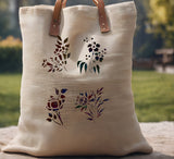 Flowers Floral Roses Flower Pattern 8 Stencil (764)