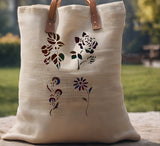 Flowers Floral Roses Flower Pattern 9 Stencil (765)