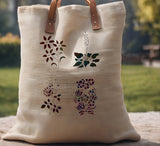 Flowers Floral Roses Flower Pattern 10 Stencil (766)