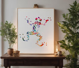 Tribal Frog Stencil (772)