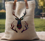 Hunting Buck Head Rack Deer Custom Stencil (77)