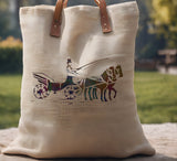 Horse Carriage Buggy Stencil (787)