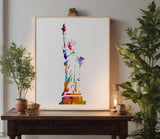 Statue of Liberty Freedom Stencil (788)
