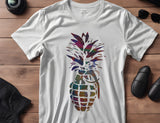 Pineapple Grenade Military Stencil (794)