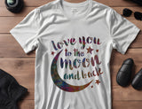 Love you to the Moon and Back Stencil (801)