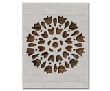 Mandala Geometric Pattern Spiritual 7 Stencil (811)