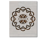 Mandala Geometric Pattern Spiritual 8 Stencil (812)