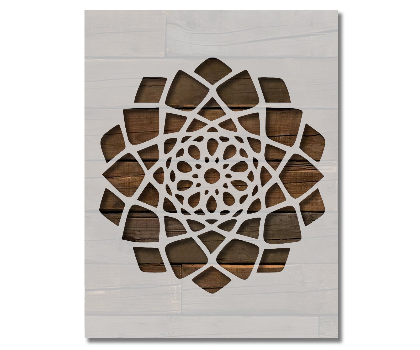 Mandala Geometric Pattern Spiritual 11 Stencil (815) – Stencilville, image size:1601x1332