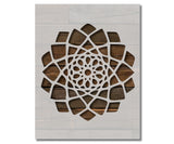 Mandala Geometric Pattern Spiritual 11 Stencil (815)