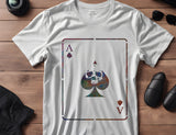 Ace of Spades playing card Death Dealer Stencil (823)