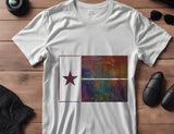 Texas State Flag Stencil (825)