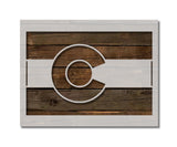 Colorado State Flag Stencil (827)