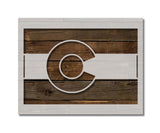 Colorado State Flag Stencil (827)