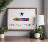 Come and Take it Stencil 2nd Amendment (834)