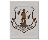 United States US Air National Guard Stencil (838)