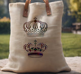 King and Queen Crown Stencil (843)